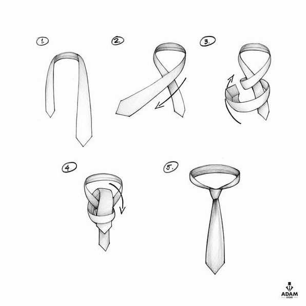 Hướng dẫn cách thắt cà vạt đơn giản