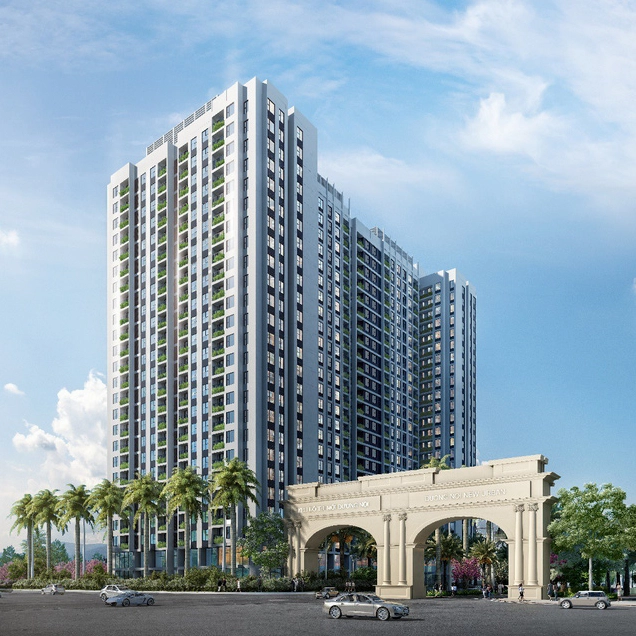 Không gian sống xanh tại chung cư Anland