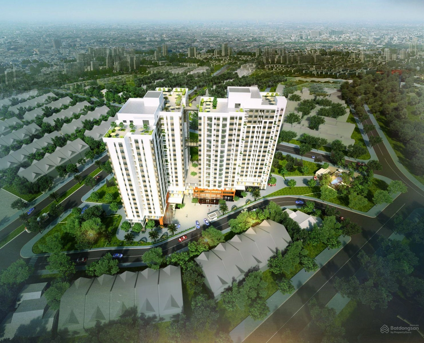 Không gian xanh mát và tiện ích công cộng tại Thủ Thiêm Garden