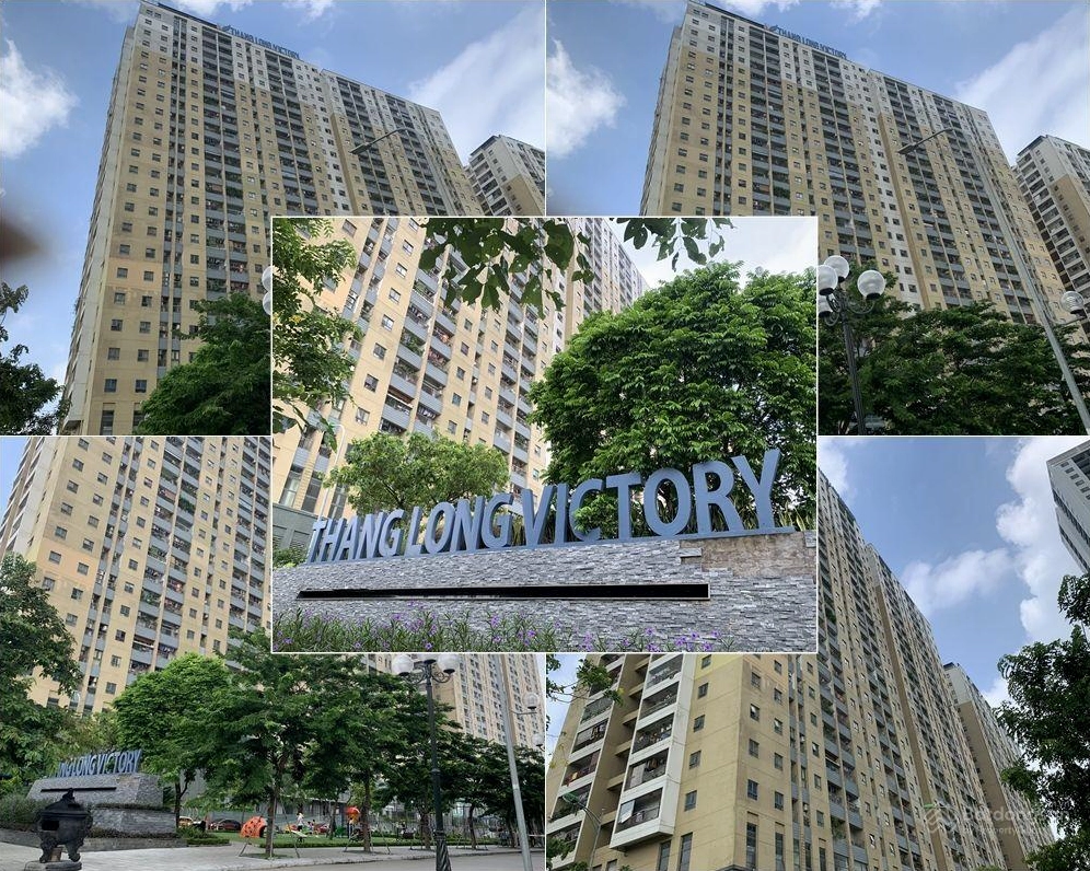 Không gian xanh trong dự án Thăng Long Victory