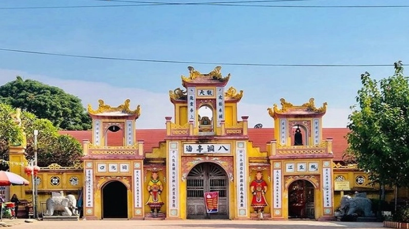 Không gian yên bình của làng quê Quỳnh Phụ