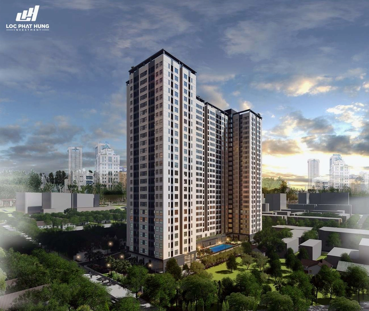 Khu vực tiện ích và cảnh quan dự án Bcons Miền Đông