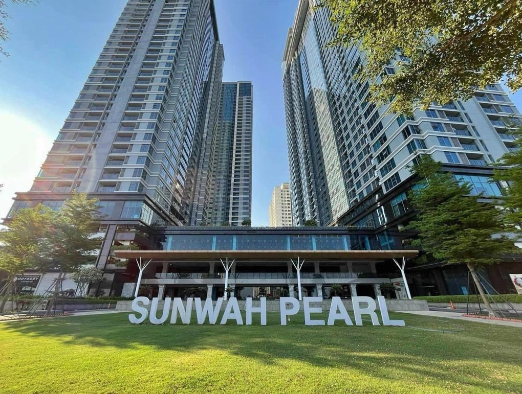 Khuôn viên dự án Sunwah Pearl