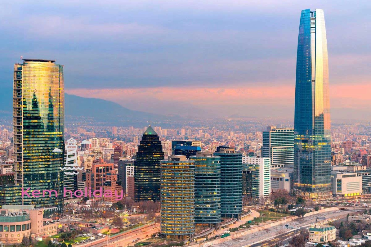 Kiến trúc hiện đại tại khu Las Condes, Santiago