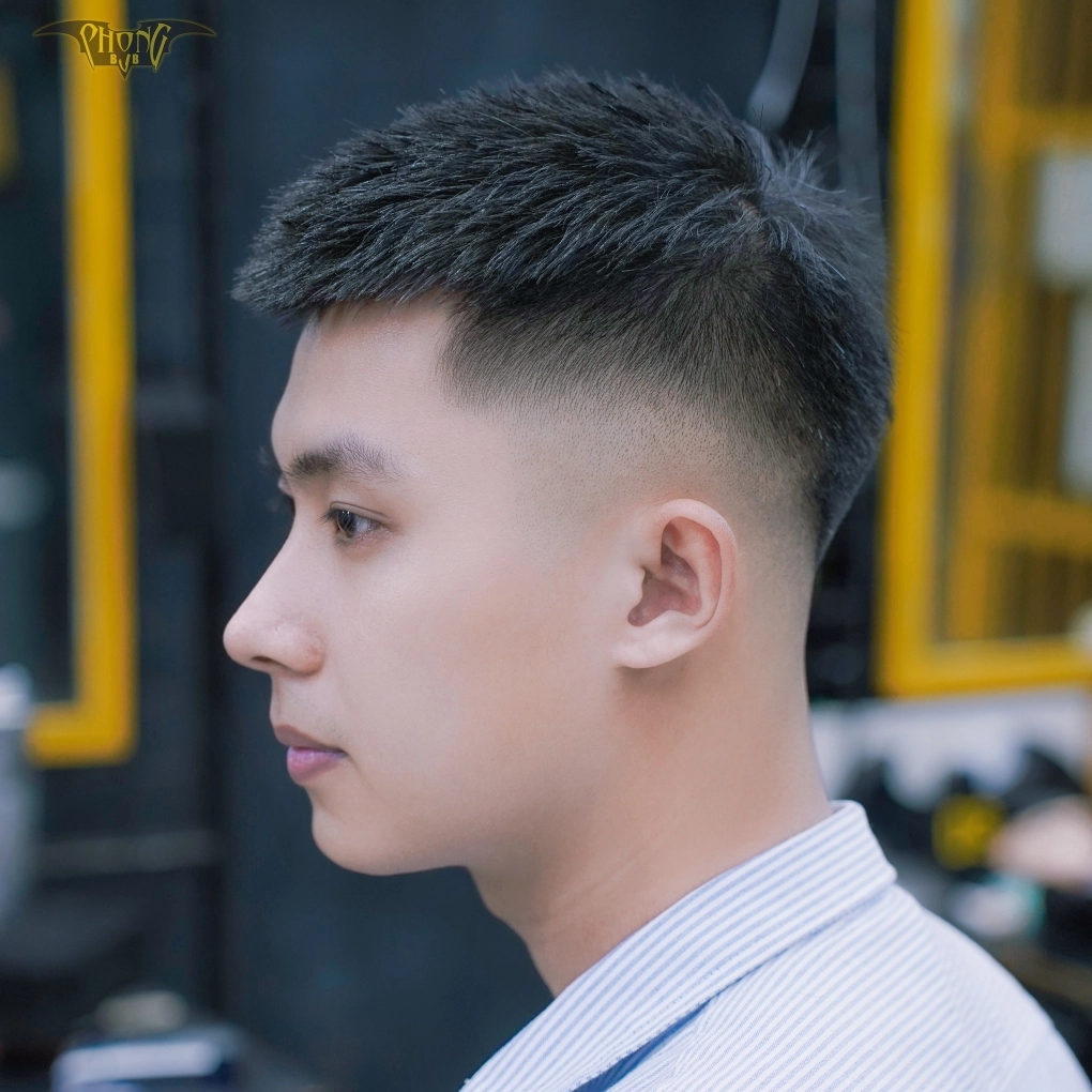Kiểu tóc crop cut textured cá tính