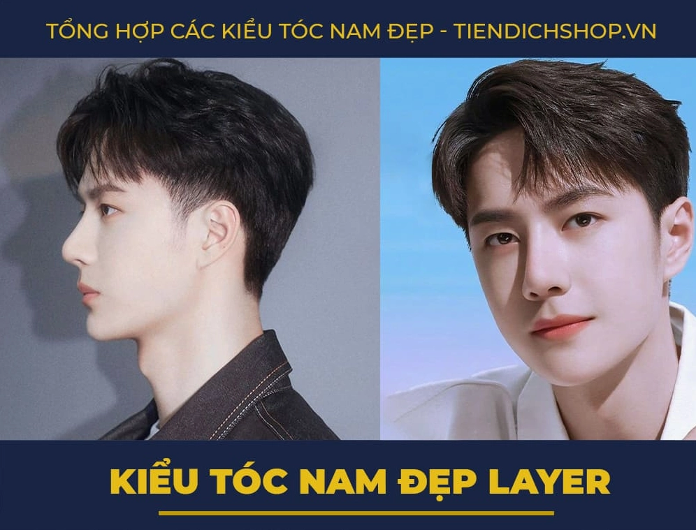 Kiểu tóc Layer nam Hàn Quốc