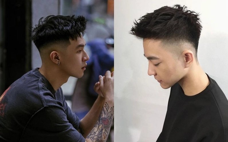 Kiểu tóc mohican dài undercut nam tính