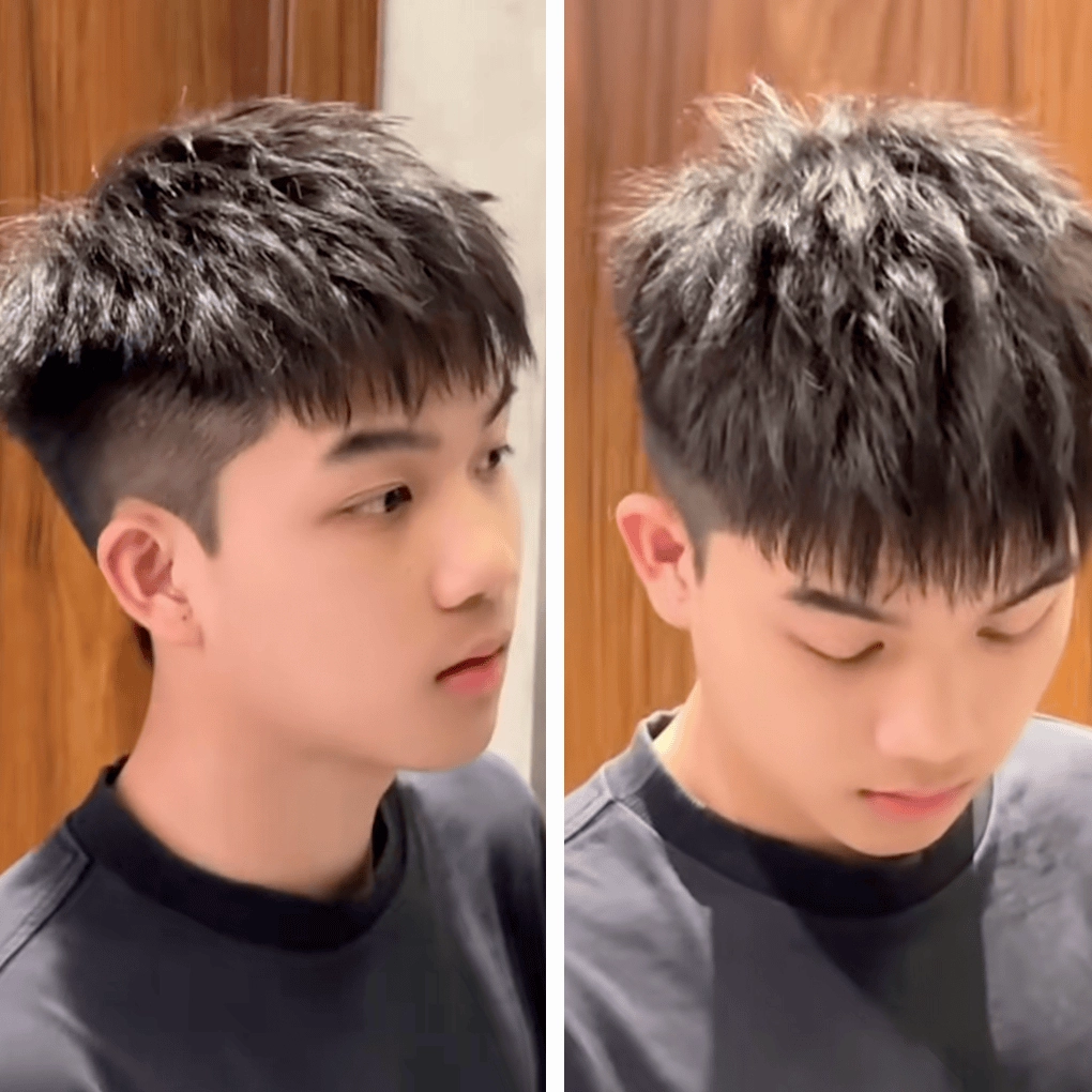 Kiểu tóc ngắn nam Textured Crop trẻ trung và năng động