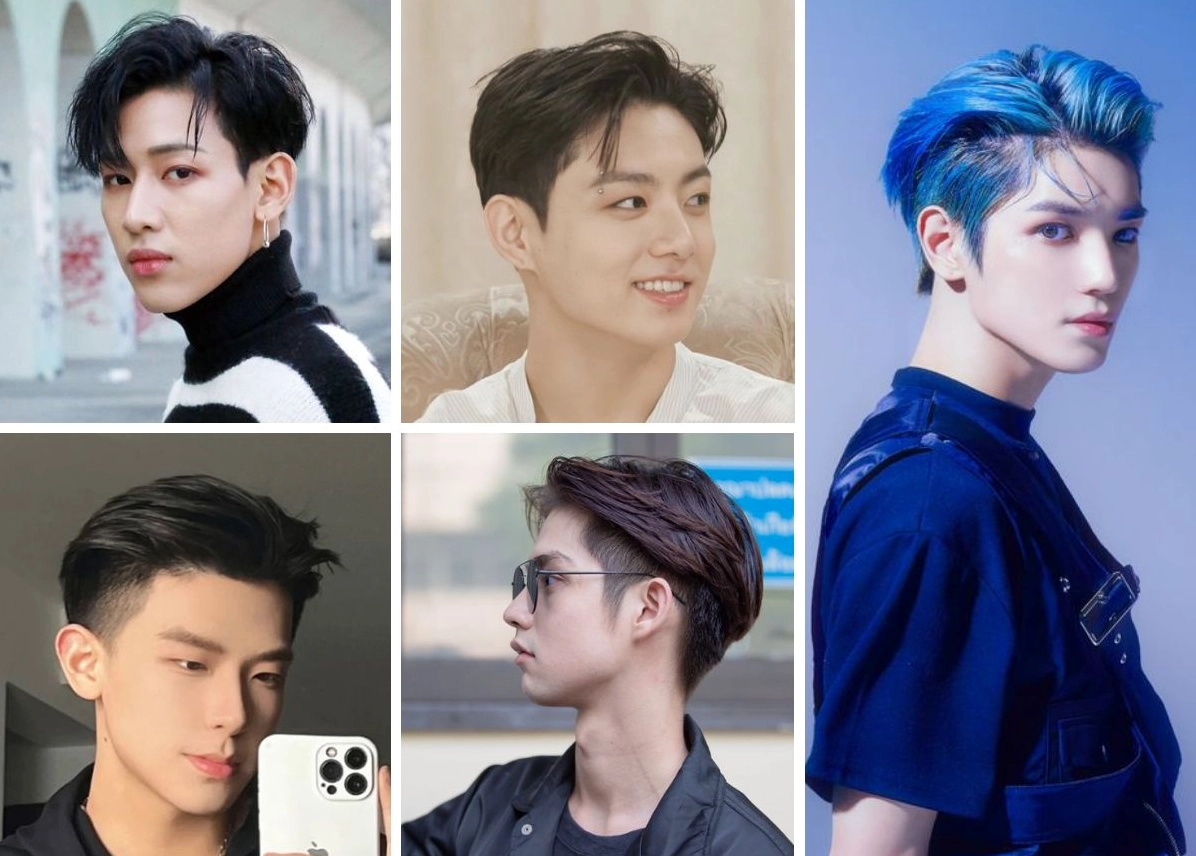 Kiểu tóc undercut vuốt ngược nam tính