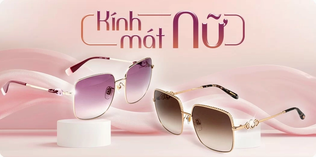 Kính mát nữ thời trang chính hãng