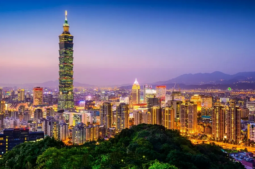 Làng Cổ Jiufen lung linh về đêm