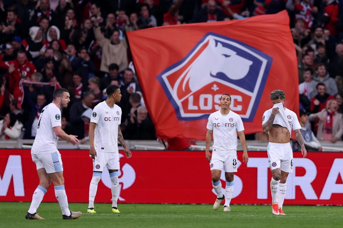 Lille ăn mừng chức vô địch Ligue 1 2020-2021