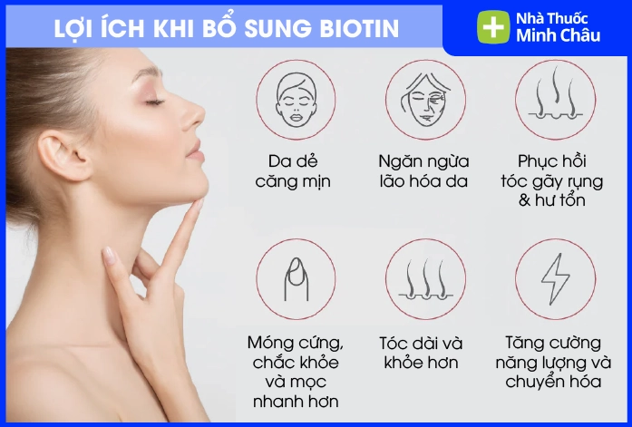 Lợi ích của Biotin cho tóc, da, móng