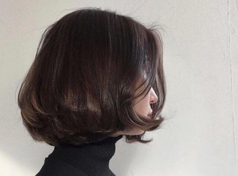 Mẫu tóc ngắn cúp phồng đẹp tự nhiên