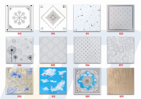 Mẫu trần nhựa giả gỗ đẹp