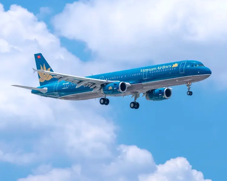 Máy bay Airbus A321 của Vietnam Airlines