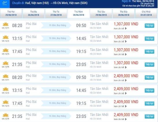 Máy bay Vietnam Airlines