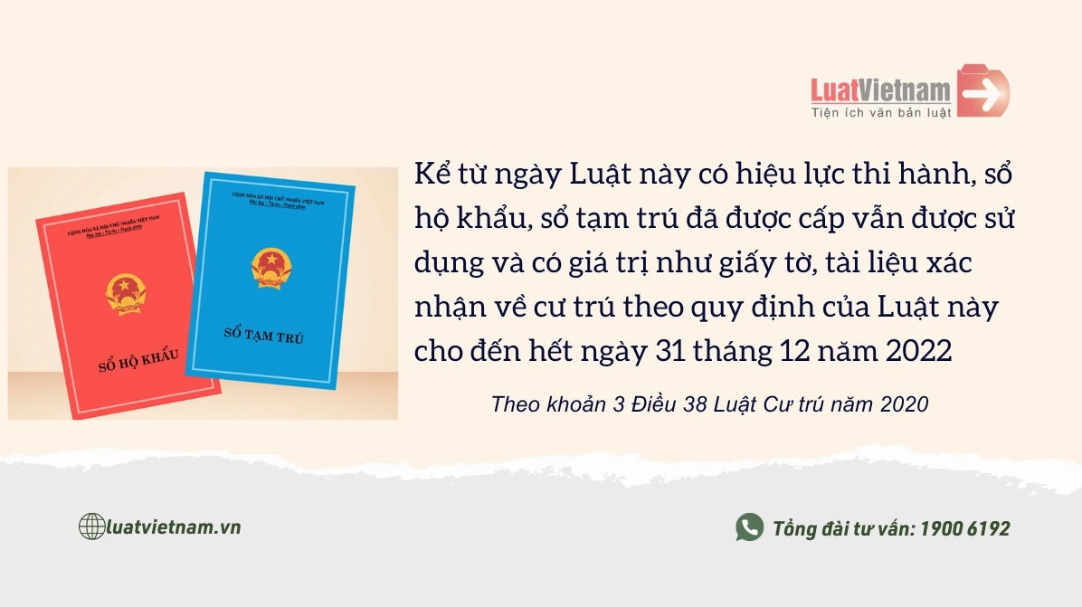 Minh họa quy trình đăng ký nơi thường trú