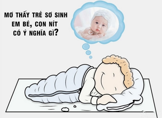Mơ thấy bế em bé sơ sinh