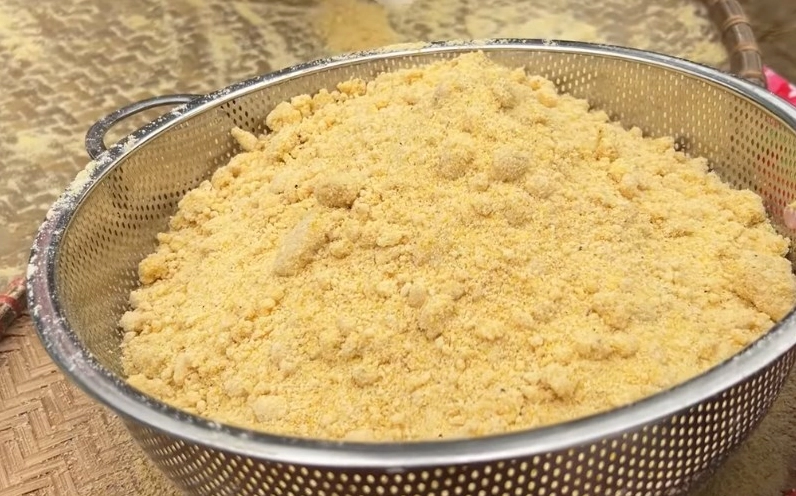 Ngô nguyên liệu để làm mèn mén
