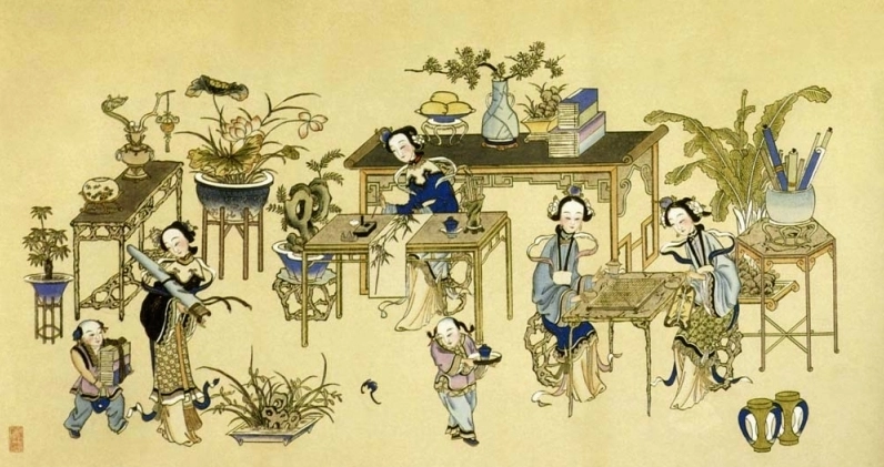 Người đang chơi cờ