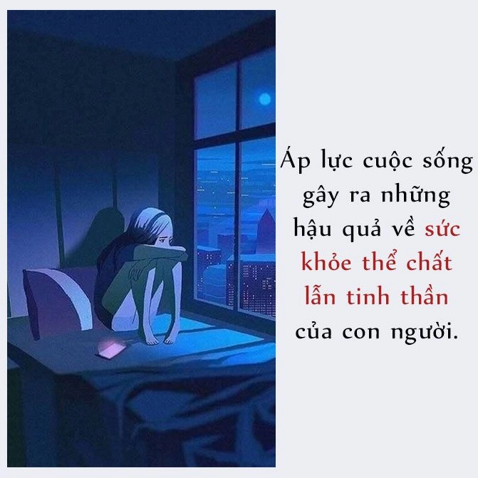 Người đang đối mặt với căng thẳng và áp lực