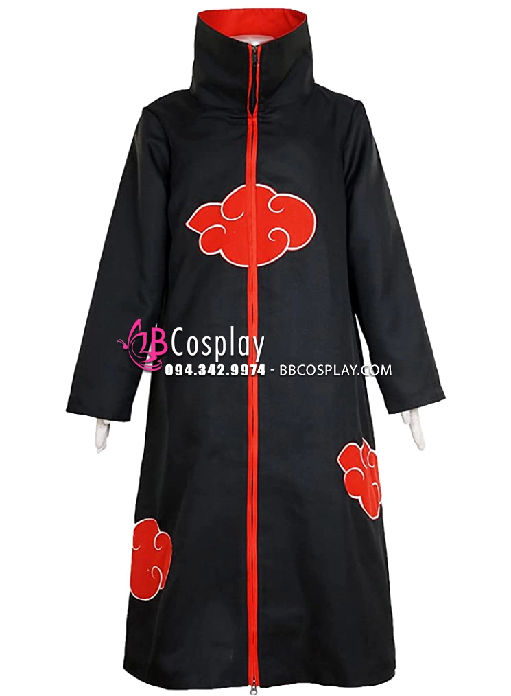 Người mặc áo khoác Akatsuki với vẻ ngoài ấn tượng