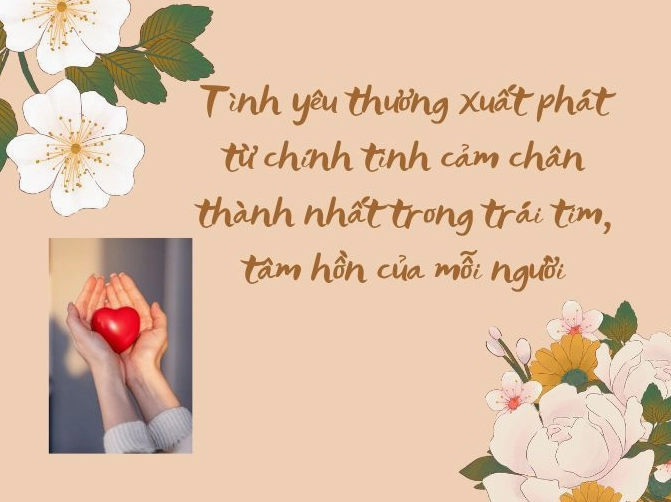 Những bàn tay đan vào nhau thể hiện tình yêu thương