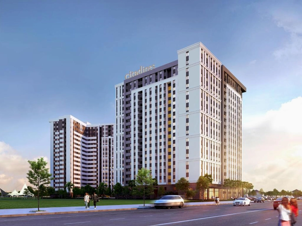 Nội thất hiện đại và sang trọng bên trong căn hộ Citadines Central Binh Duong