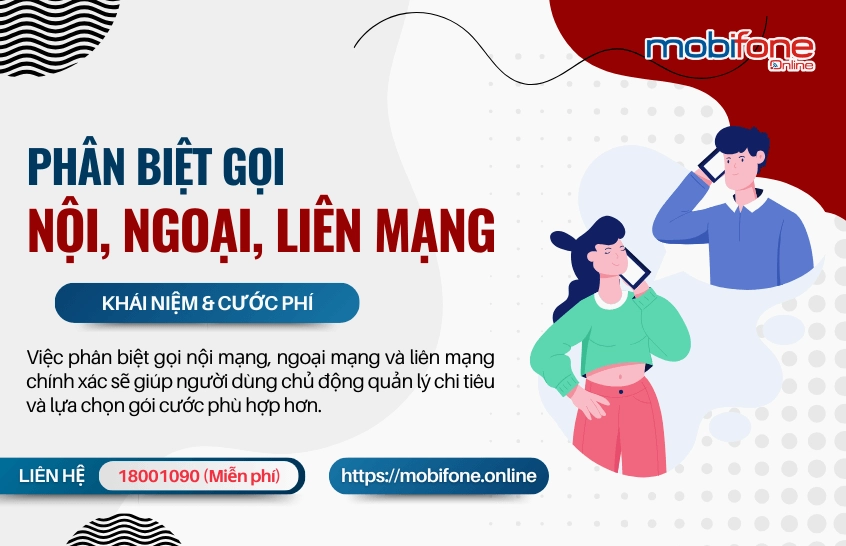 Phân biệt cuộc gọi nội mạng, ngoại mạng, liên mạng