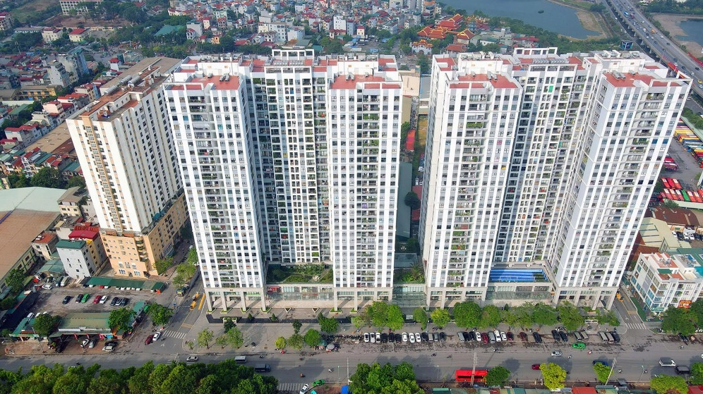 Phối cảnh tổng thể dự án Phương Đông Green Park