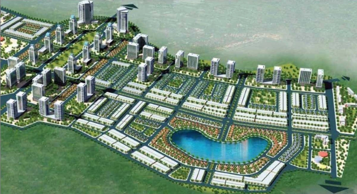 Phối cảnh tổng thể Khu Đô Thị Đông Bình Dương