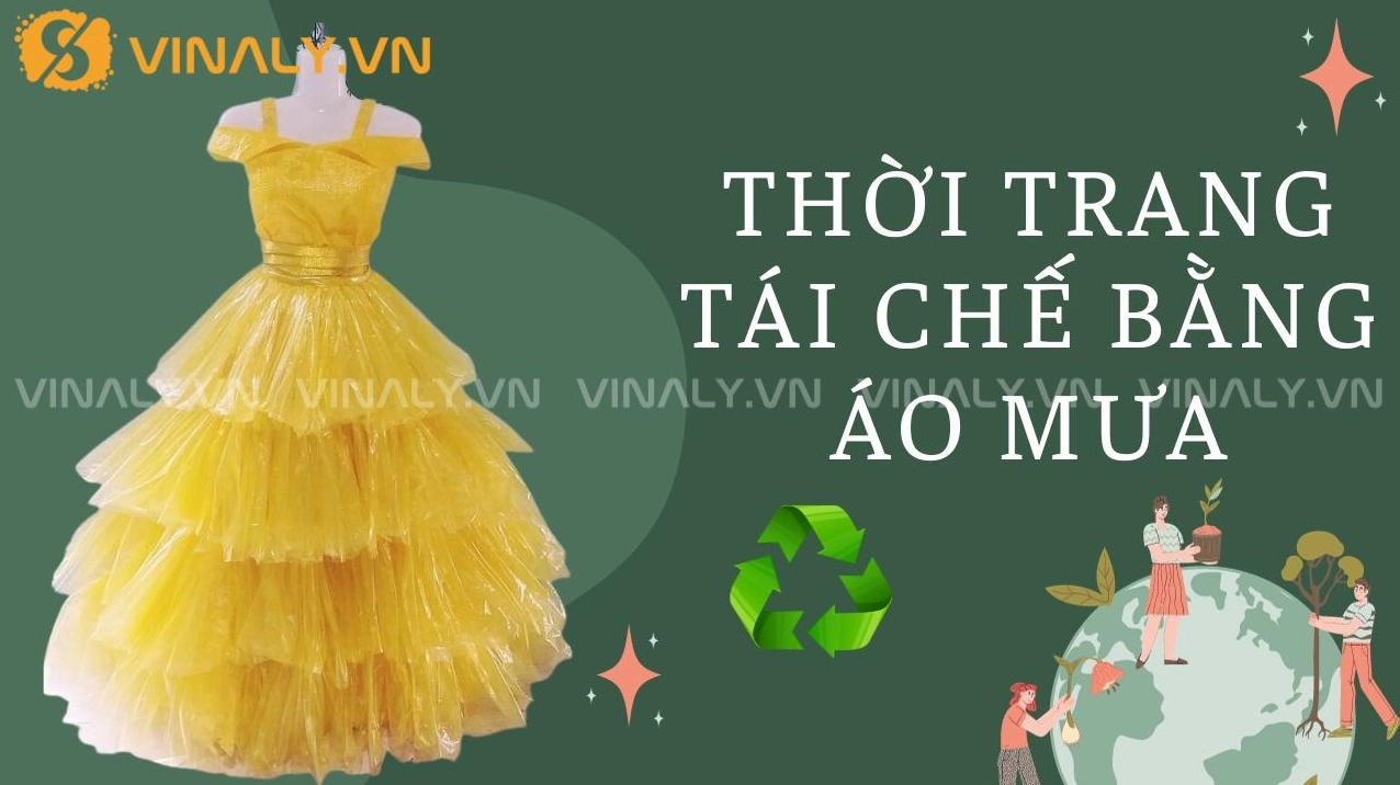 Quy trình tái chế áo mưa thành sản phẩm thời trang