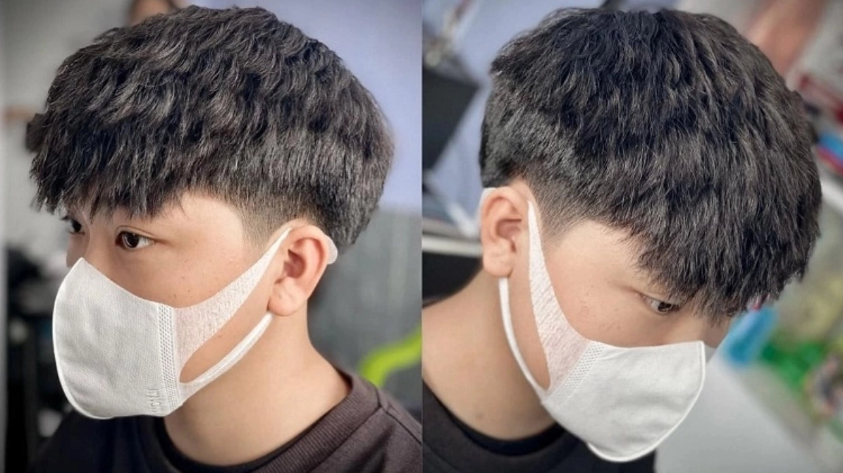Quy trình uốn tóc con sâu tại salon