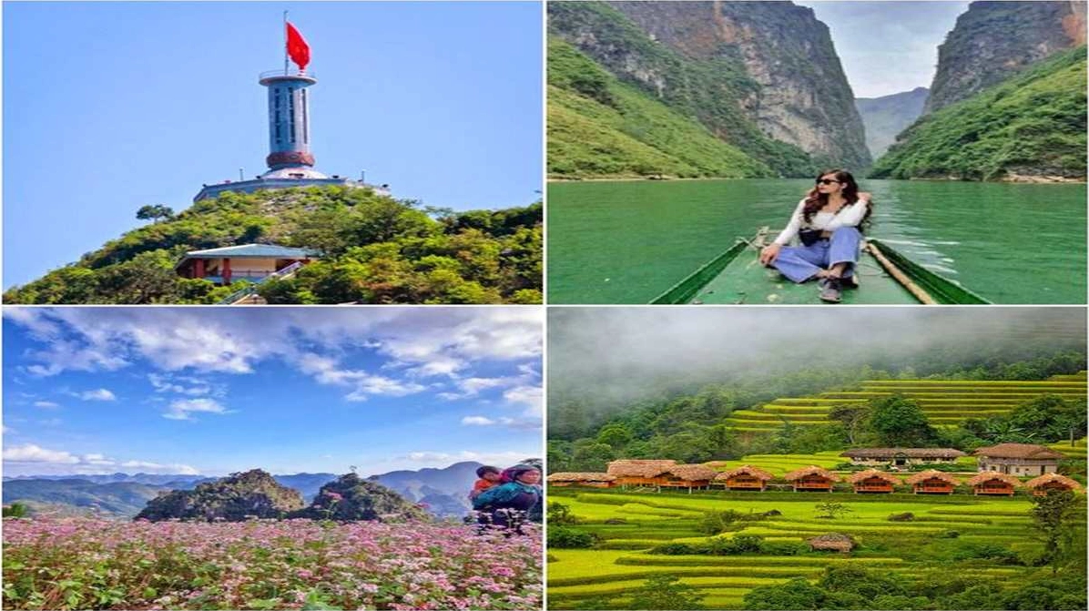 Ruộng bậc thang Hoàng Su Phì mùa lúa chín