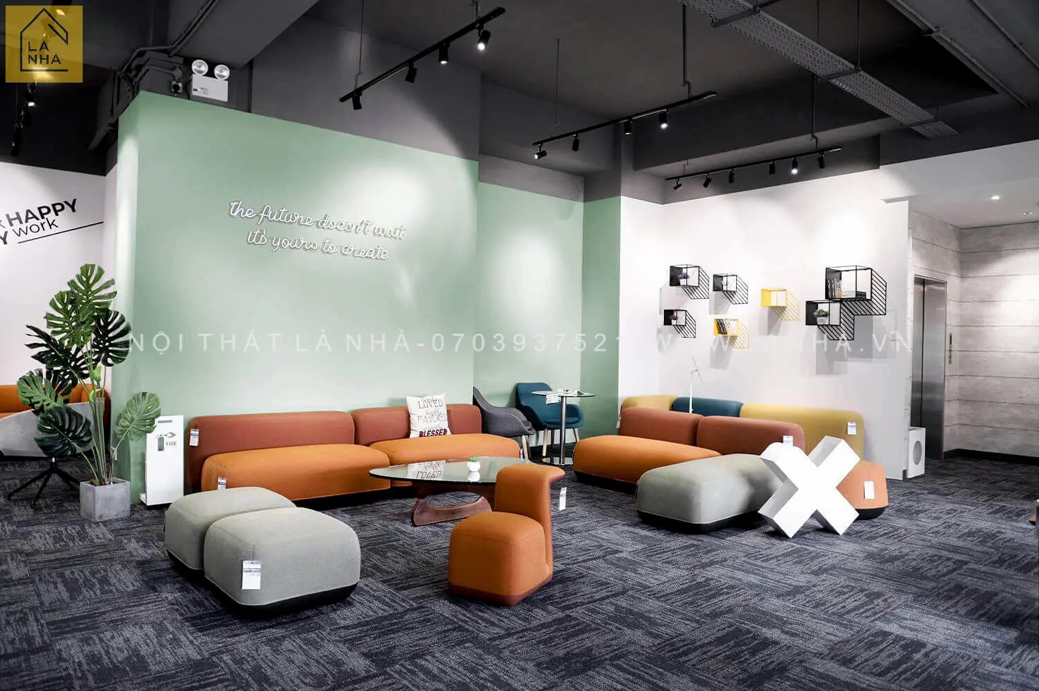Showroom nội thất phong cách hiện đại và sang trọng