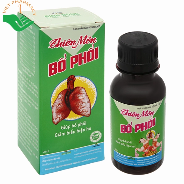 Siro Thiên Môn Bổ Phổi Bình Dân cho trẻ em