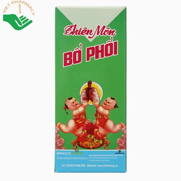 Siro Thiên Môn Bổ Phổi Bình Dân cho trẻ em