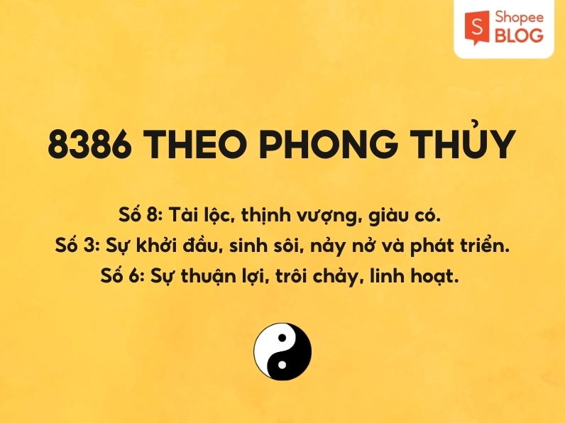 Số 8386 trong Thần số học
