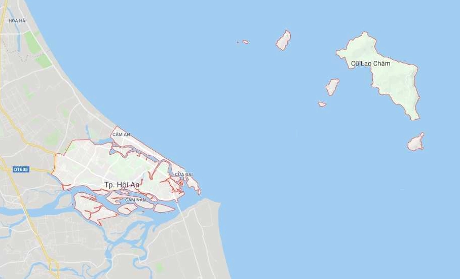 Sông Hoài thơ mộng bên phố cổ Hội An