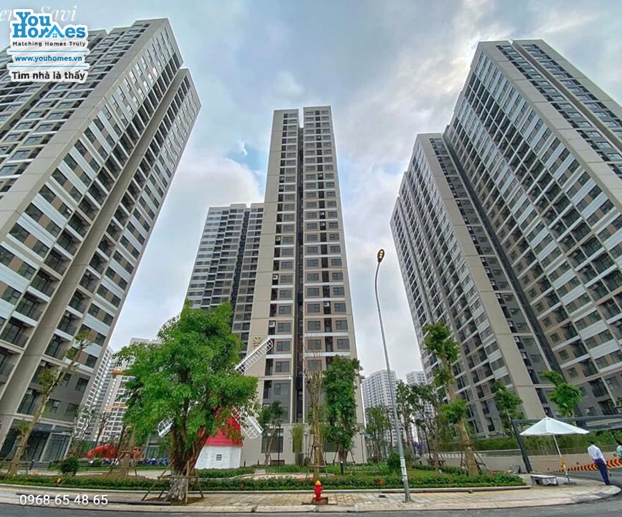 Thiết kế căn hộ hiện đại tại Vinhomes Ocean Park
