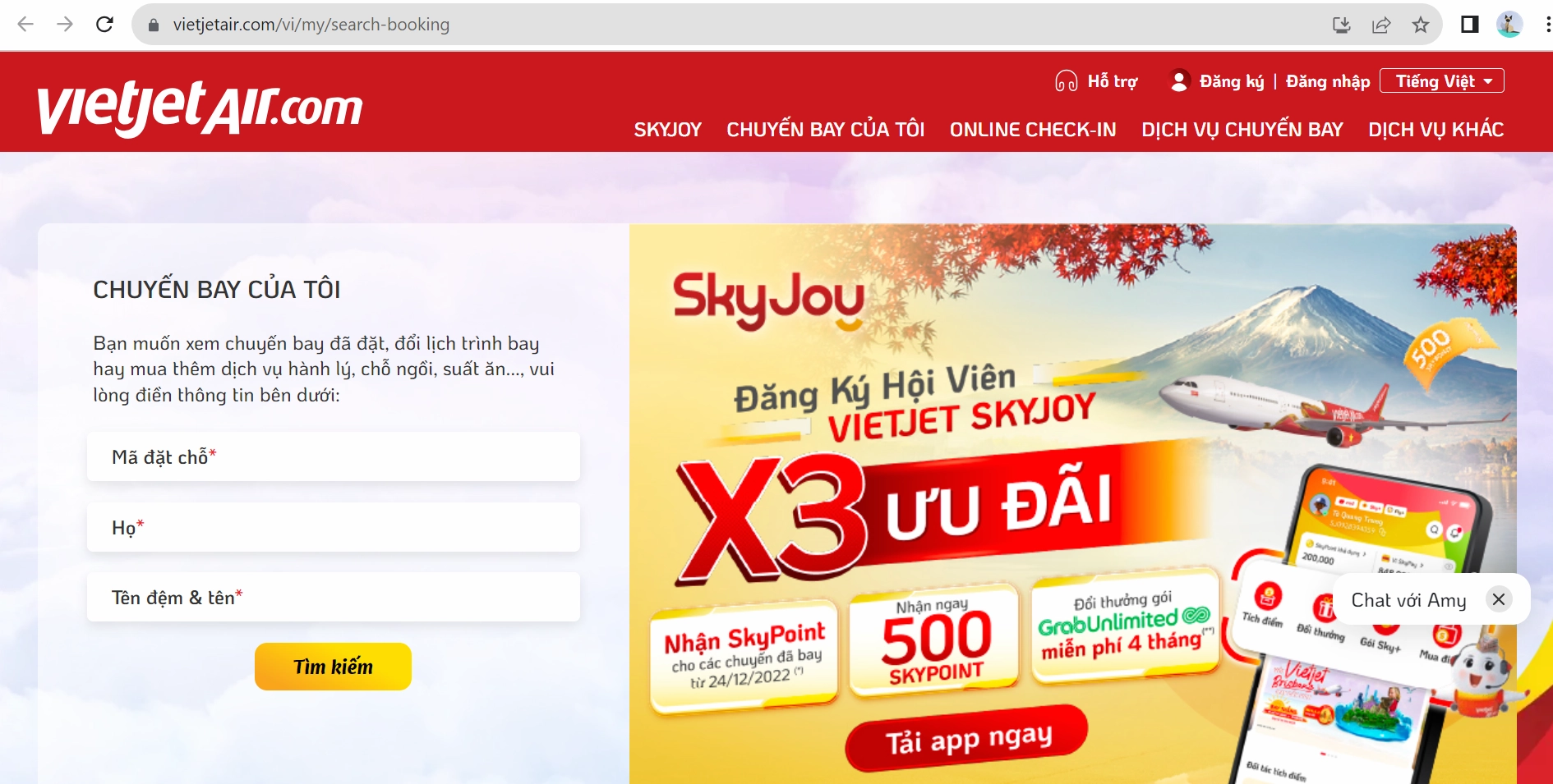 Thông tin cần thiết khi thay đổi vé máy bay Vietjet