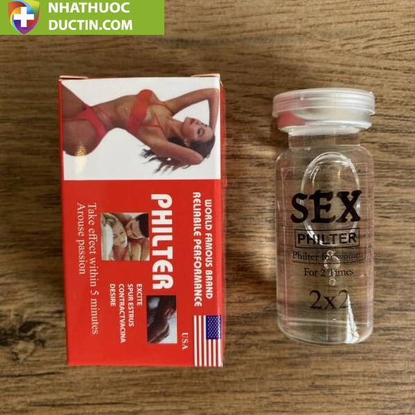 Thuốc kích dục nữ Sex Philter dạng nước chính hãng Mỹ