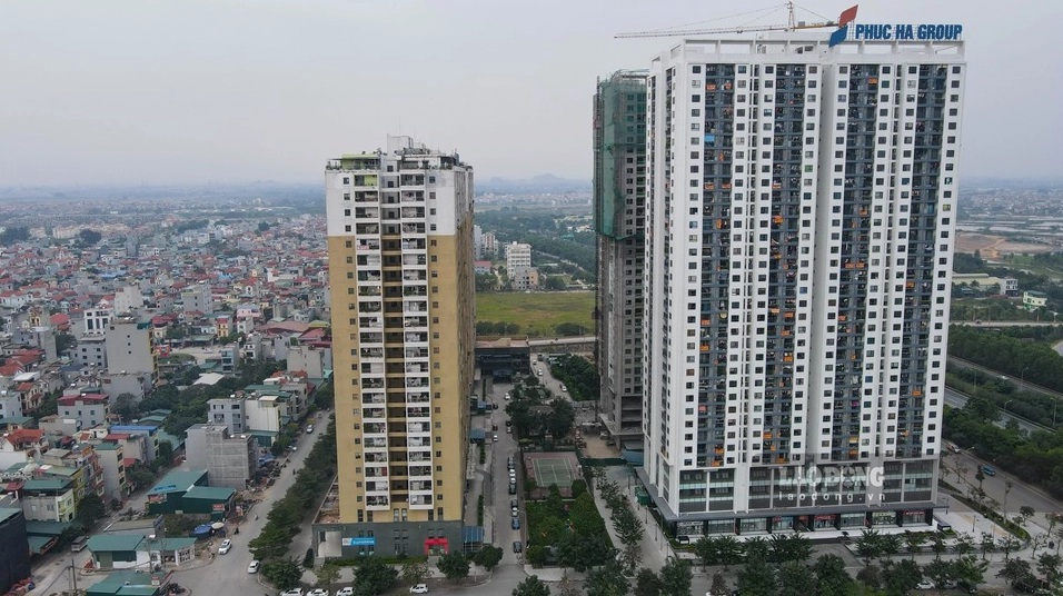 Toàn cảnh khu vực dự án Thăng Long Victory