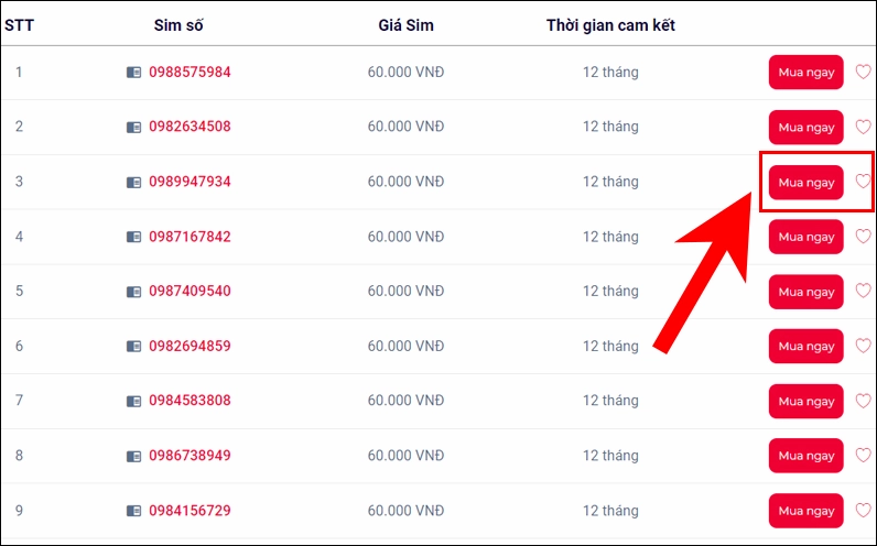 Tổng hợp các số đẹp đầu 098