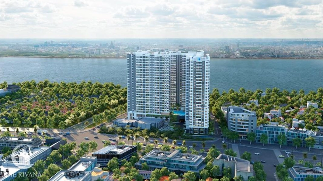 Tổng quan dự án chung cư Rivana từ trên cao