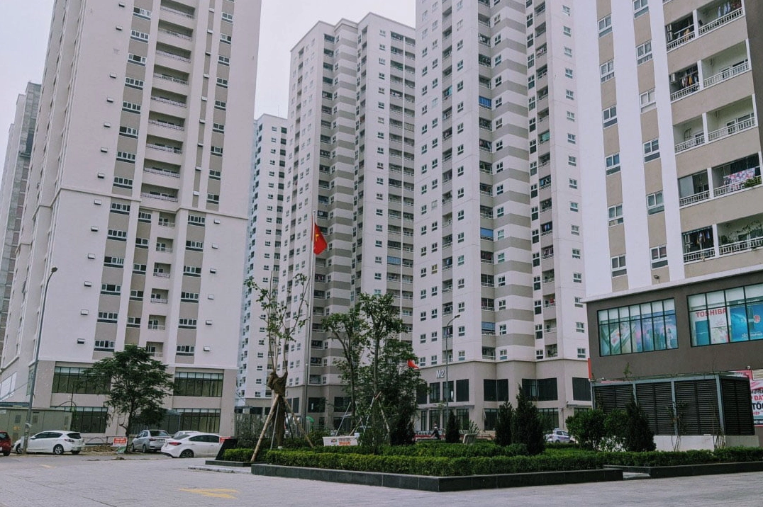 Tổng quan dự án Mipec Kiến Hưng nhìn từ trên cao