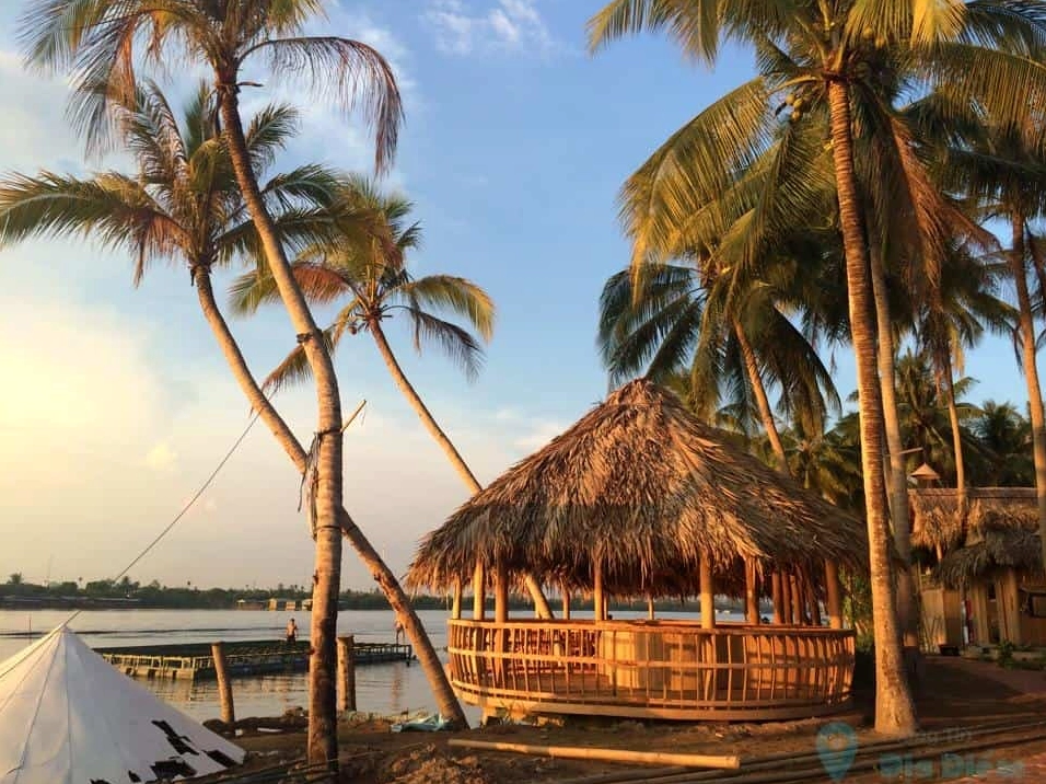 Trải nghiệm tại Khu du lịch Làng Quê Xanh Bến Tre