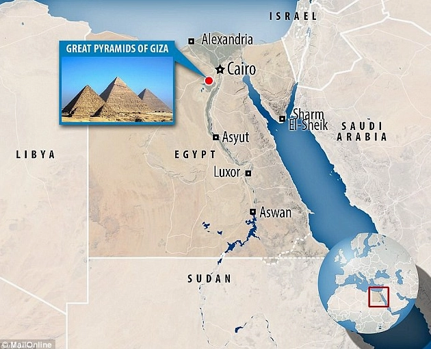 Tượng Nhân Sư Sphinx và Kim Tự Tháp Khafre