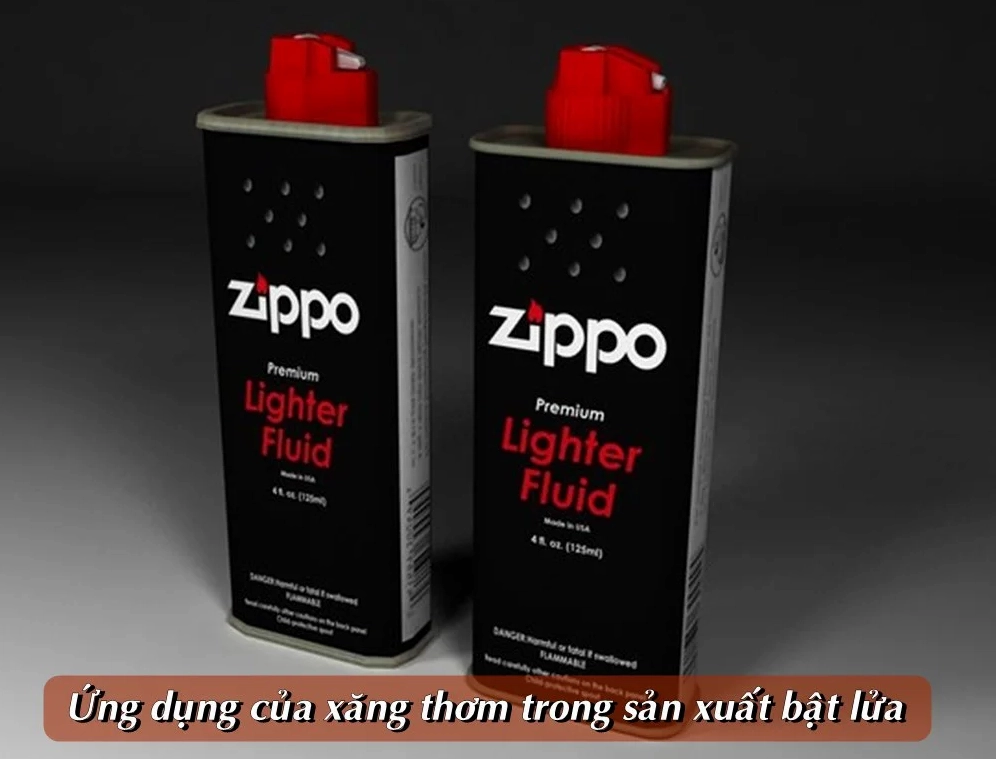 Ứng dụng của xăng thơm trong công nghiệp